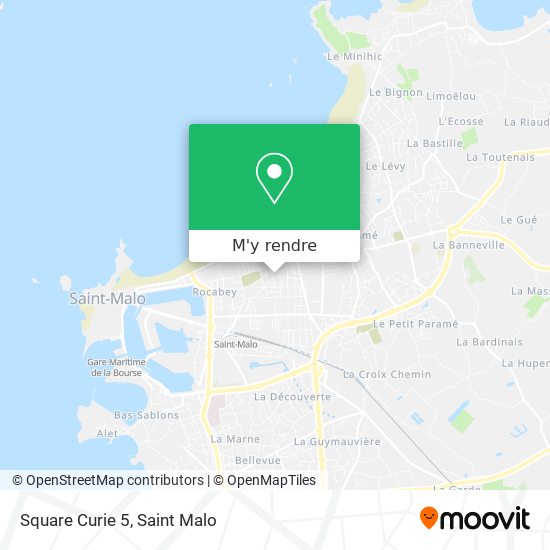 Square Curie 5 plan