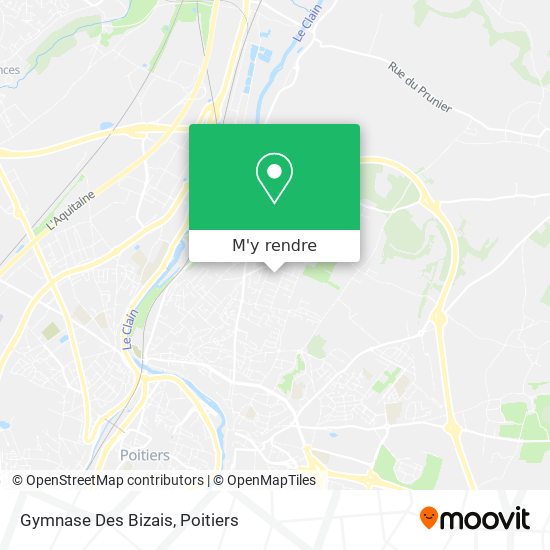 Gymnase Des Bizais plan