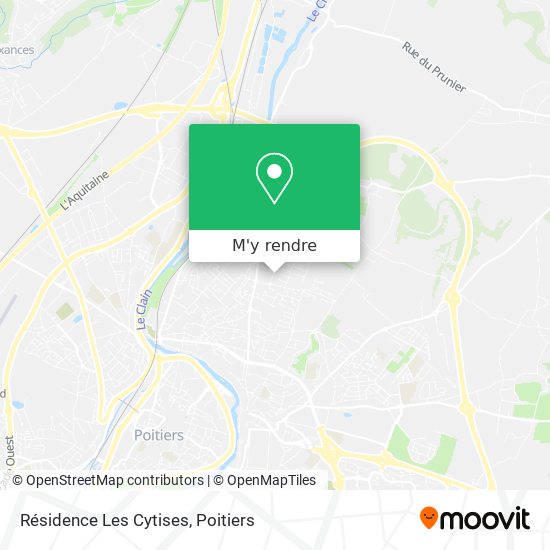 Résidence Les Cytises plan