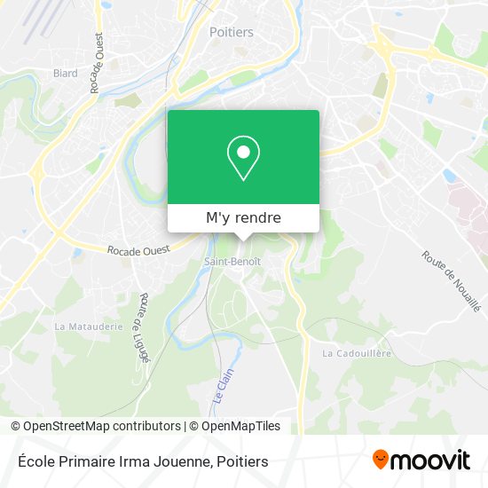 École Primaire Irma Jouenne plan
