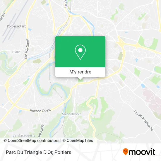Parc Du Triangle D'Or plan