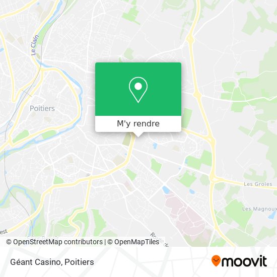 Géant Casino plan
