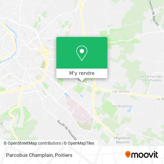 Parcobus Champlain plan