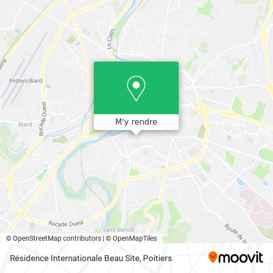 Résidence Internationale Beau Site plan