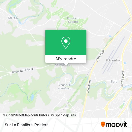 Sur La Ribalière plan