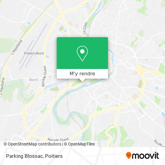Parking Blossac plan