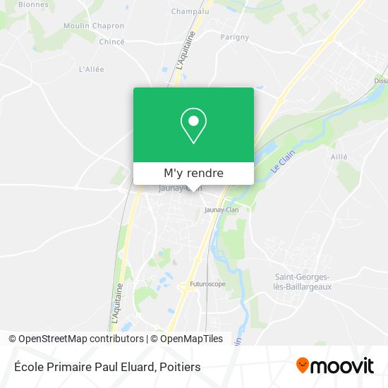 École Primaire Paul Eluard plan