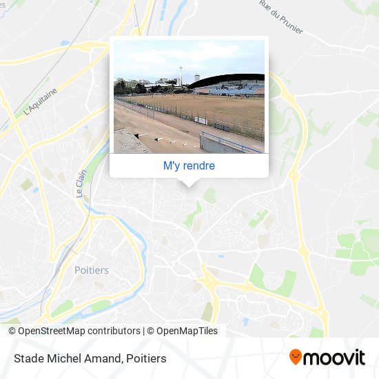 Stade Michel Amand plan