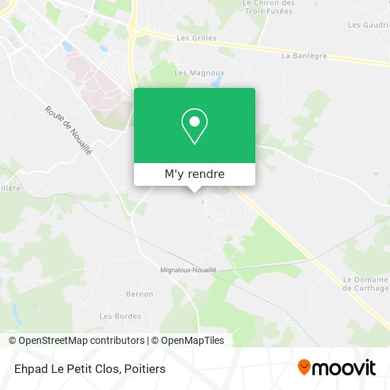 Ehpad Le Petit Clos plan