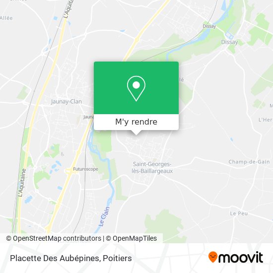 Placette Des Aubépines plan