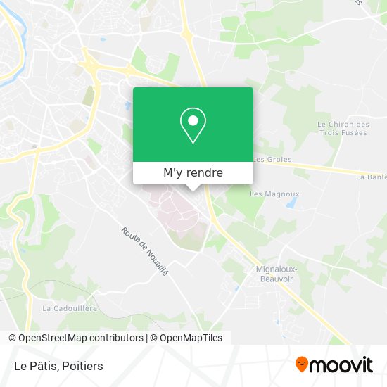Le Pâtis plan