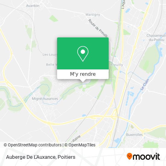 Auberge De L'Auxance plan