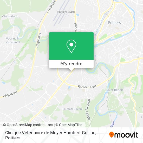 Clinique Vétérinaire de Meyer Humbert Guillon plan