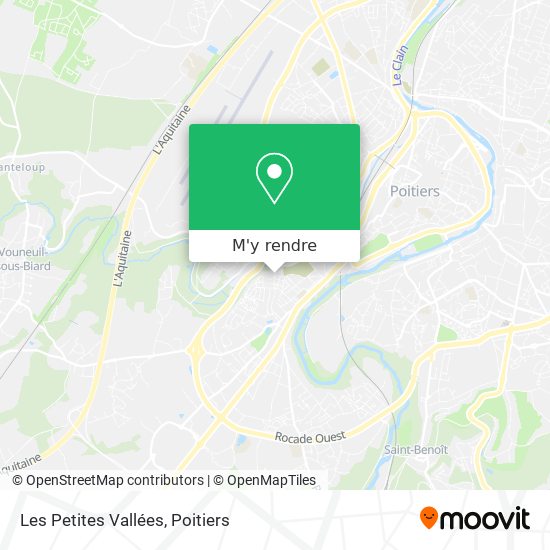 Les Petites Vallées plan