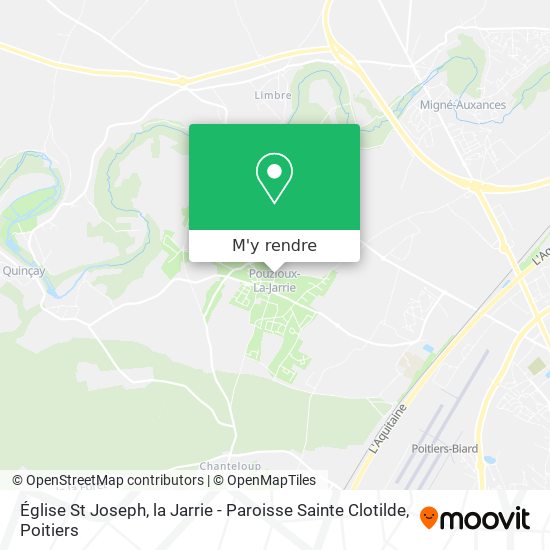 Église St Joseph, la Jarrie - Paroisse Sainte Clotilde plan