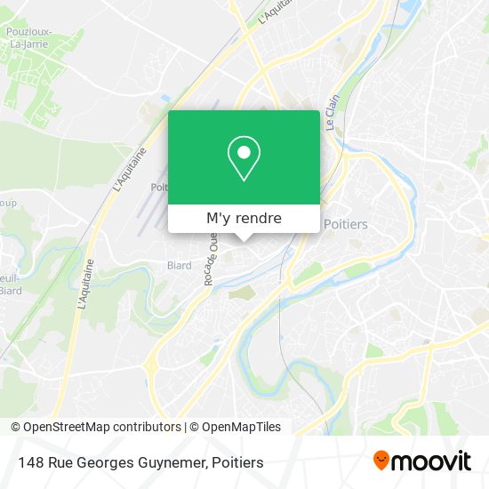 148 Rue Georges Guynemer plan