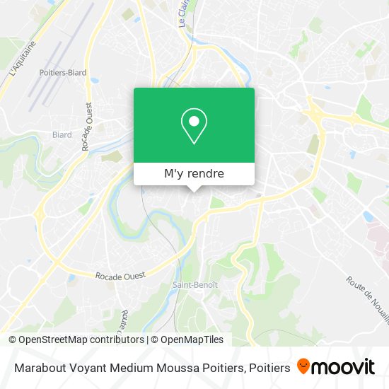 Marabout Voyant Medium Moussa Poitiers plan