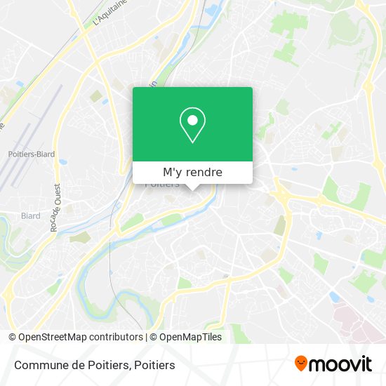 Commune de Poitiers plan