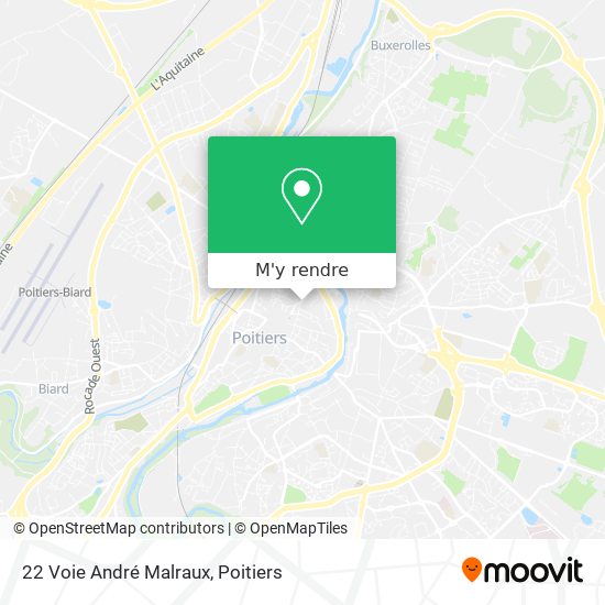 22 Voie André Malraux plan