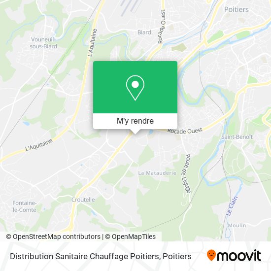 Distribution Sanitaire Chauffage Poitiers plan