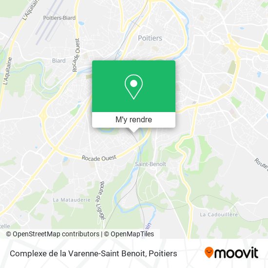 Complexe de la Varenne-Saint Benoit plan