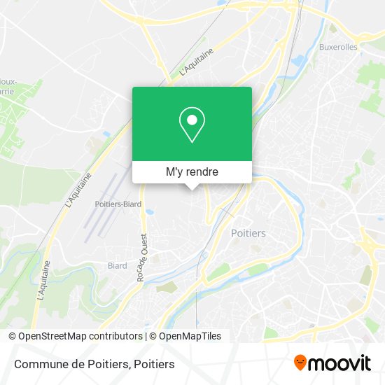 Commune de Poitiers plan