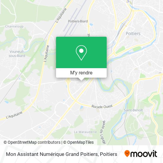 Mon Assistant Numérique Grand Poitiers plan