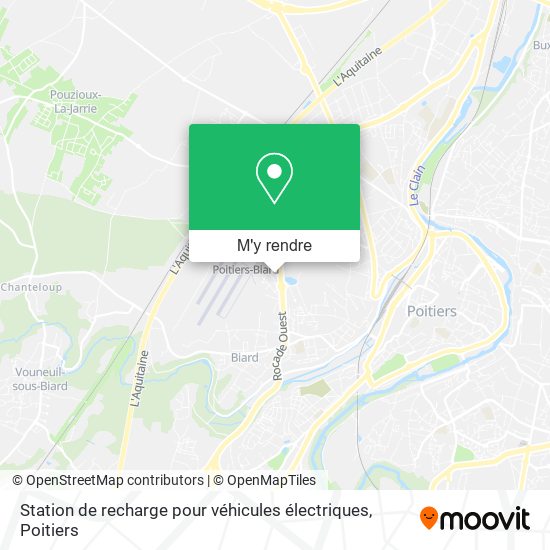 Station de recharge pour véhicules électriques plan