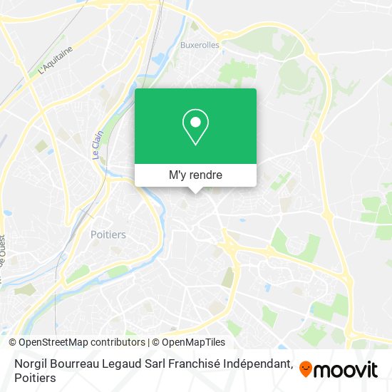 Norgil Bourreau Legaud Sarl Franchisé Indépendant plan