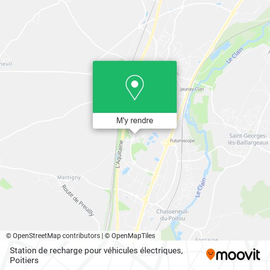 Station de recharge pour véhicules électriques plan