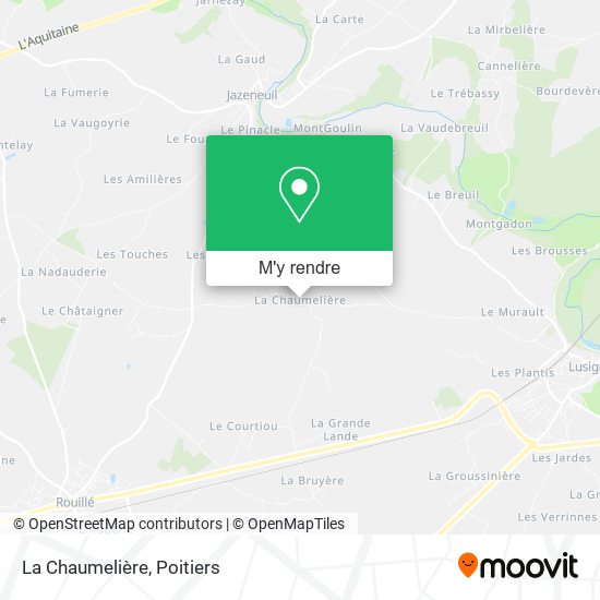 La Chaumelière plan