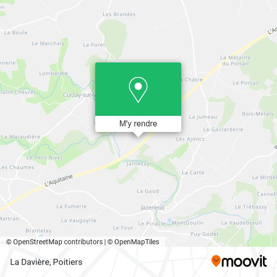 La Davière plan