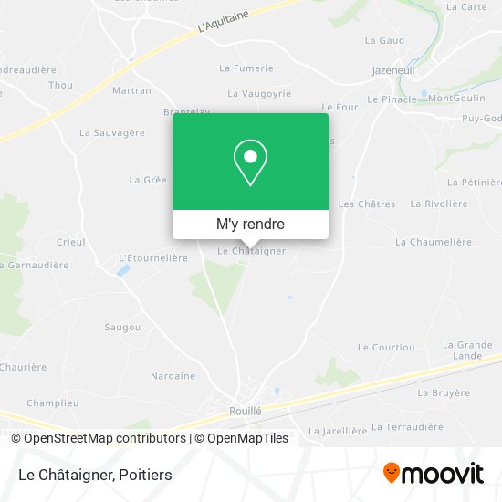 Le Châtaigner plan