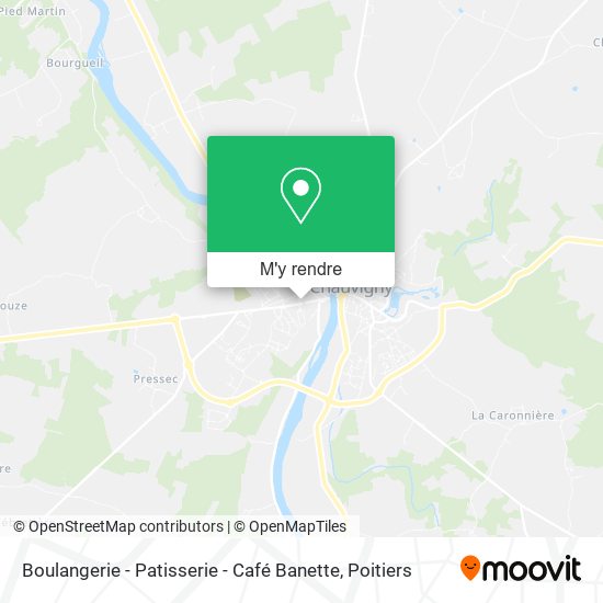 Boulangerie - Patisserie - Café Banette plan