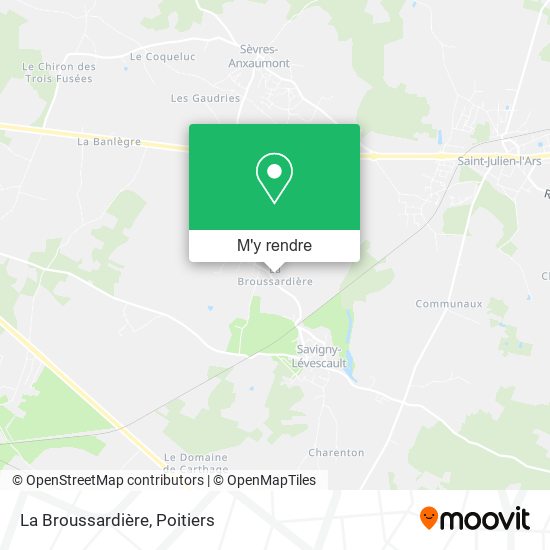 La Broussardière plan