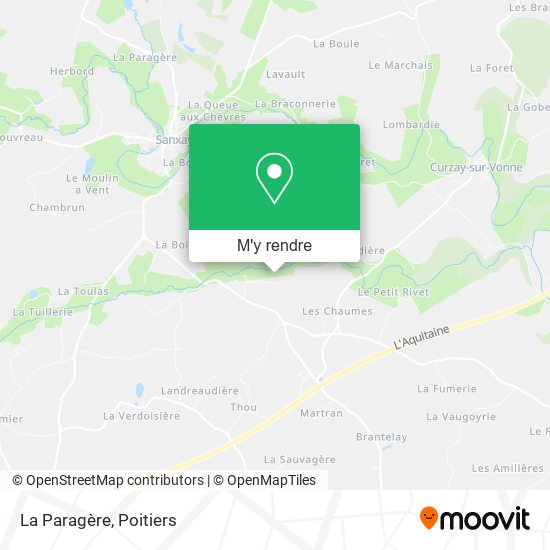 La Paragère plan