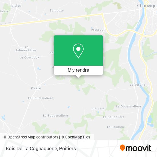 Bois De La Cognaquerie plan