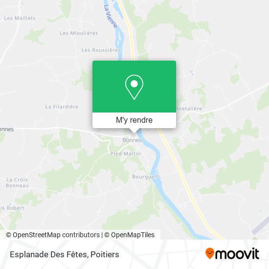 Esplanade Des Fêtes plan