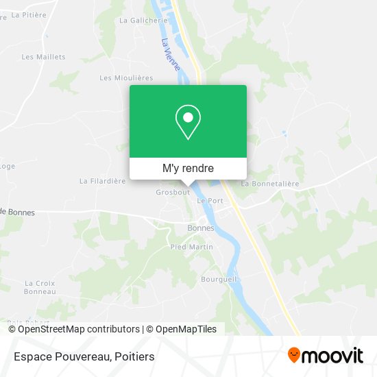 Espace Pouvereau plan