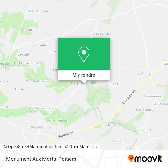 Monument Aux Morts plan