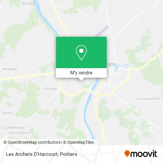Les Archers D'Harcourt plan