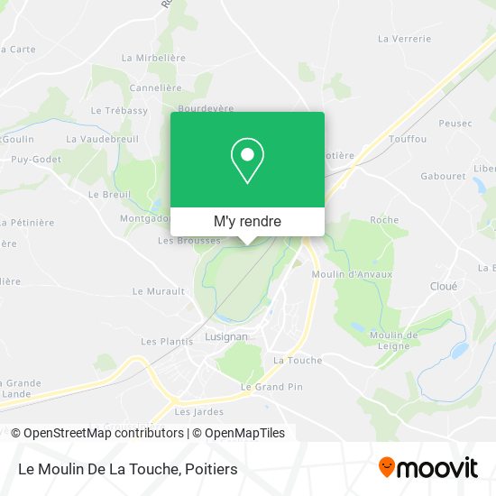 Le Moulin De La Touche plan