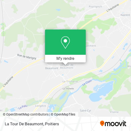 La Tour De Beaumont plan