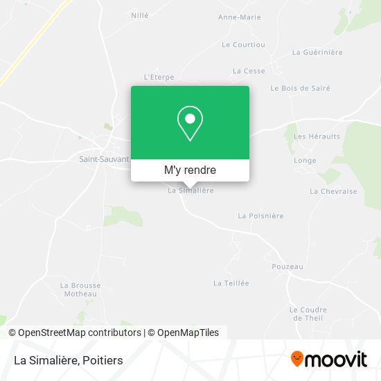La Simalière plan