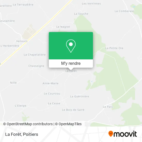 La Forêt plan