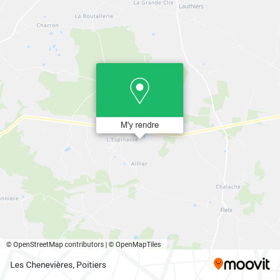 Les Chenevières plan
