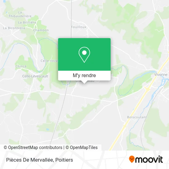 Pièces De Mervallée plan