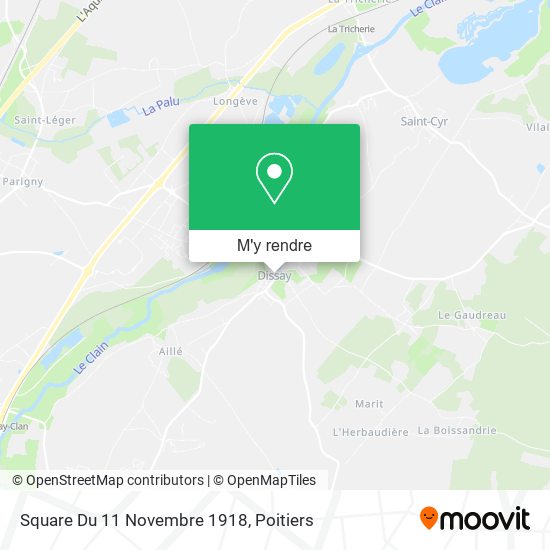 Square Du 11 Novembre 1918 plan