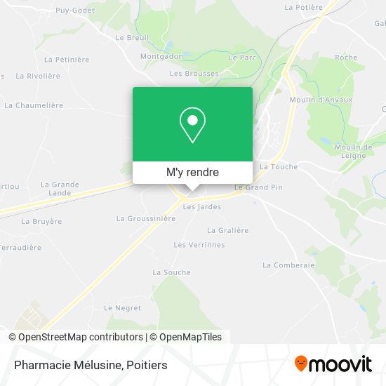 Pharmacie Mélusine plan