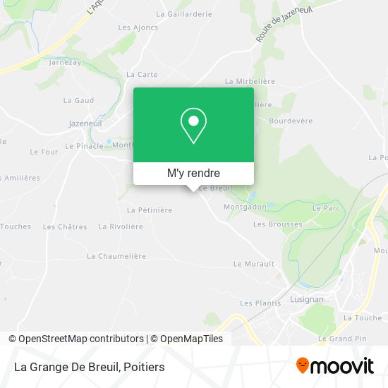 La Grange De Breuil plan